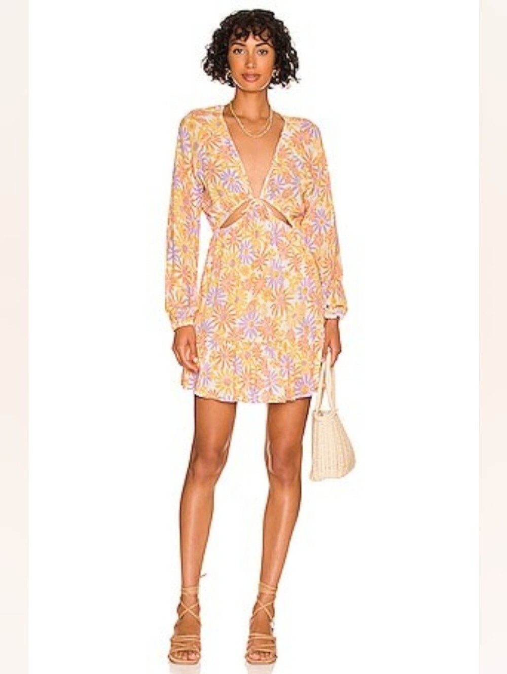 L SPACE Feelin' Fine Mini Dress In Oopsie Daisy  L.